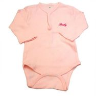 Sema Baby Pembe 0-6 Ay Uzun Kol Kaşkorse Body