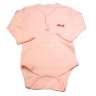 Sema Baby Pembe 6-12 Ay Uzun Kol Kaşkorse Body