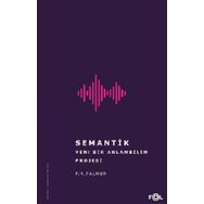 Semantik - Yeni Bir Anlambilim Projesi - F. R. Palmer