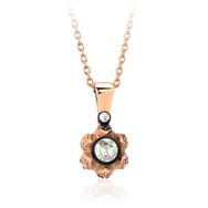 Sembol Gold 0.14 Karat Elmas Tektaş Kolye