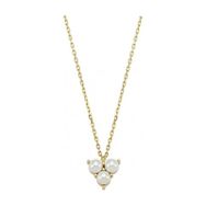 Sembol Gold 0.5 cm İncili Cemre 14 Ayar Altın Kolye