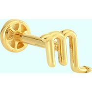 Sembol Gold 14 Ayar Akrep Burcu Altın Tragus Piercing