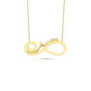Sembol Gold 14 Ayar Altın Annem ve Sonsuzluk Kolyesi