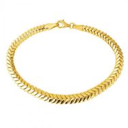 Sembol Gold 14 Ayar Altın Balıksırtı Bileklik