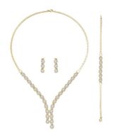 Sembol Gold 14 Ayar Çiçekli Salkımlı 25.00 gr Set