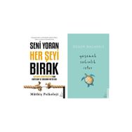Seni Yoran Her Şeyi Bırak Müthiş Psikoloji + Yaşamak Sakinlik Ister Özgür Bacaksız 2 Kitap - Destek Yayınları