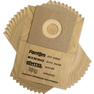 Seninürünün Fantom Dc 4300 4 Çeker 3 Katlı 10 Adet Kağıt Uyumlu Süpürge Toz Torba