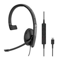 Sennheiser SC 130 USB-C Siyah Headset Saç Bandı Kulaklık
