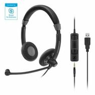 Sennheiser SC 75 Duo USB Çağrı Merkezi Kulaklığı