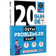 Şenol Hoca Yayınları 20 Günde ÖSYM Problemler Kampı Matematik Video Ders Kitabı
