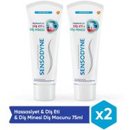 Sensodyne 2x75 ml Hassasiyet Diş Eti Diş Minesi Diş Macunu