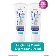 Sensodyne 2x75 ml Klinik Beyazlık Güçlü Diş Minesi Diş Macunu