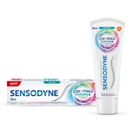 Sensodyne 75 ml Çok Yönlü Koruma Ferah Nefes Diş Macunu ve Sensodyne 2x75 ml Ekstra Beyazlatıcı Diş Macunu