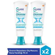 Sensodyne Promine Diş Minesi Onarım Beyazlatıcı Nane Ferahlığı 75 ml x 2 Adet Diş Macunu