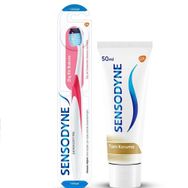 Sensodyne Tam Koruma 50 ml Diş Macunu+Diş Eti Bakımı Diş Fırçası
