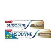 Sensodyne Tam Koruma 75 ml Diş Macunu + 50 ml Beyazlatıcı Diş Macunu