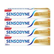 Sensodyne Tam Koruma Beyazlatıcı 4x50 ml Diş Macunu
