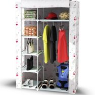 Sepettenevar Tek Yandan Raflı İstanbul Plastik Bez Dolap