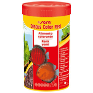 Sera Discus Color Red Kırmızı Renk Discus 250 ml 116 gr Balık Yemi