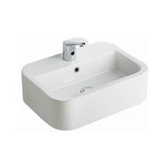 Seramiksan Aqua Oval Dikdörtgen 56 cm Tezgah Üstü Lavabo