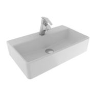 Serel 2046TXS110H Tezgah Üstü 35x60 cm Dikdörtgen Lavabo