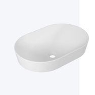 Serel Sapphire 40x60 cm Mat Beyaz Tezgah Üstü Çanak Lavabo