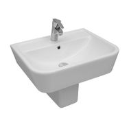 Serel Star 48x60 cm İnce Kenarlı Yarım Ayaklı Lavabo