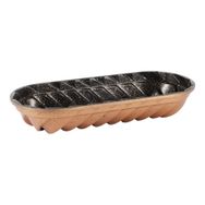Serenk Fun Cooking Baton Alüminyum Döküm Granit Kaplama 34 cm Sarı Kek Kalıbı
