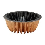 Serenk Fun Cooking Yıldız 26 cm Sarı Alüminyum Döküm Granit Kaplama Kek Kalıbı