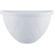 Serinova DD01 Askı Aparatlı 24,5 cm 1.4 lt Beyaz Damla Duvar Saksısı
