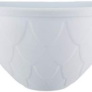 Serinova DD03 Damla Askı Aparatlı 34,5 cm 3.4 lt Beyaz Duvar Saksısı