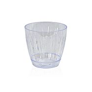 Serinova OR01 Orkide 0.7 lt Şeffaf Saksı