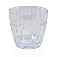 Serinova OR03 Orkide Şeffaf 3 Litre 3'lü Saksı