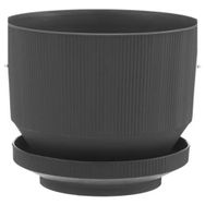 Serinova S281 Antrasit 15.5 cm 1.7 lt Lüks Saksı Dekoratif Saksı