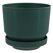 Serinova S284 Yeşil 27 cm 9 lt Lüks Dekoratif Saksı