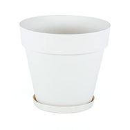 Serinova YS08 Yalı 55 cm 76 lt Kirli Beyaz Drenaj Aparatlı Saksı