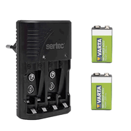 Sertec STC-9V Pil Şarj Cihazı