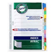 Serve SV-5525-K A4 Seperatör 12 Renkli Kağıt