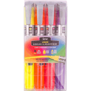 Serve SV-LKTFB4KRPA Karışık Renk 4'lü Likit Pastel Kalem