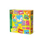 Ses Creative SC014647 Makas Kullanmayı Öğreniyorum Hayvanlar Yapboz