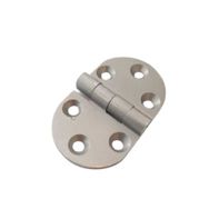 Sese 104-4-81 4 cm Alüminyum Saten Oval Menteşe