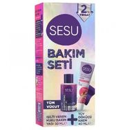Sesu 40 ml Tüy Dökücü Krem + Işıltılı 2x50 ml Vücut Yağı