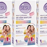 Sesu Ağdaya İlk Adım Serisi 3x24 Adet Sir Ağda Bandı