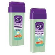 Sesu Greyfurt Papatya Normal Ciltler 2x100 ml Rollon Sir Ağda