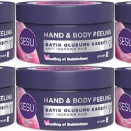 Sesu Hand & Body Peeling 6x250 ml Vücut Peelingi