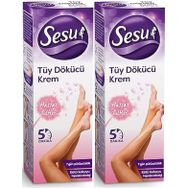 Sesu Hassas Ciltler 2x40 ml Tüy Dökücü Krem