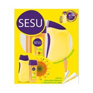 Sesu Roll-On Sarı Ayçiçek Makineli Ağda Seti