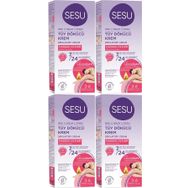 Sesu Sensitive Hassas Ciltler 4x40 ml Tüy Dökücü Krem