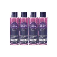Sesu Shimmering Body Oil 4x150 ml Simli Cilt Bakım Yağı