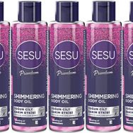Sesu Shimmering Body Oil 5x150 ml Simli Cilt Bakım Yağı